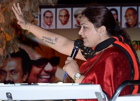 சிறுபான்மை மக்களுக்கு பாடுபடும் கட்சி திமுக: நடிகை குஷ்பு பிரச்சாரம்﻿