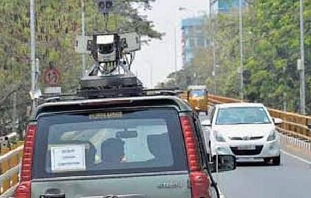 லேசர் கருவி மூலம் சாலைகளை படம் எடுக்கும் பணி தொடங்கியது﻿