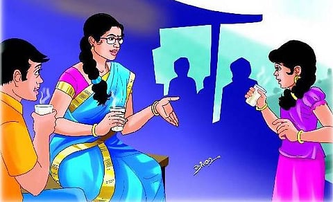 நிலா டீச்சர் வீட்டில்: காற்றுக்கும் காதுக்கும் என்ன தொடர்பு?﻿