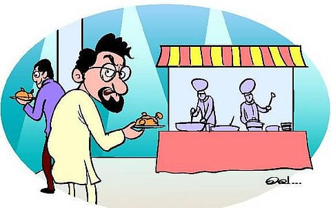 வலைப்பூ வாசம்: ஸ்டார் ஓட்டலில் பிரபல பதிவர்﻿