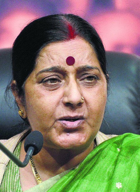 ஜூன் 25-ல் சுஷ்மா வங்கதேசம் செல்கிறார்﻿