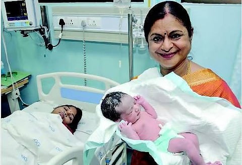 தமிழகத்தில் டெஸ்ட் டியூப் மூலமாக பிறந்த பெண்ணுக்கு குழந்தை பிறந்தது: இந்தியாவில் இதுவே முதல்முறை﻿