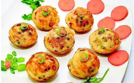 வகை வகையான உணவு: வெஜ் பணியாரம்