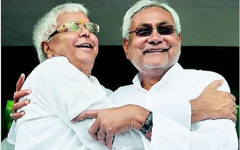 20 ஆண்டுகளுக்குப் பிறகு லாலு - நிதிஷ் ஒரே மேடையில் பிரச்சாரம்﻿