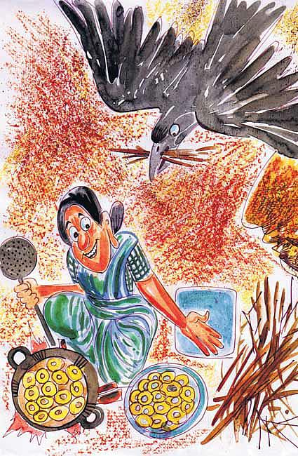 பழைய பாட்டியும் புது வடையும்