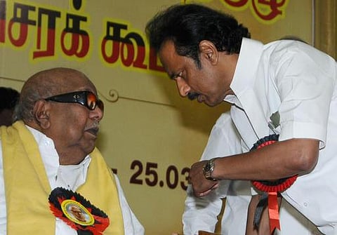 அழகிரி விவகாரத்தில் ஸ்டாலினை சமாதானப்படுத்த கருணாநிதி திட்டம்﻿: ‘டெசோ’ கூட்டத்துக்கு வரும் தலைவர்களை பேச வைக்க முடிவு﻿