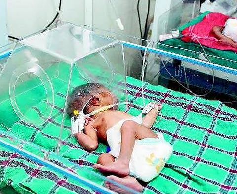 சுடுகாட்டில் வீசப்பட்ட ஆண் குழந்தை மீட்பு﻿: கிருஷ்ணகிரி அருகே பரிதாபம்﻿﻿