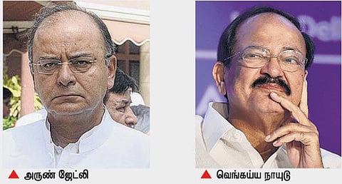 மத்திய அமைச்சர்களின் சொத்துப்பட்டியல் வெளியீடு: பணக்கார அமைச்சர் அருண் ஜேட்லி﻿; வெங்கய்ய நாயுடுவிடம் ரூ.20.45 லட்சம்﻿