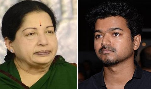 கத்தி வெளிவர ஜெயலலிதா ஆதரவு: நடிகர் விஜய் அறிக்கை