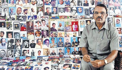 4,500 பிரபலங்களின் புகைப்படத்தை சேகரித்து சாதனை﻿: கின்னஸில் இடம் பிடிக்கும் முயற்சியில் திருவட்டாறு பெருமாள்