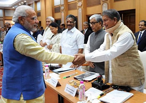திட்டக் குழுவுக்கு மாற்றான புதிய அமைப்பில் முதல்வர்களுக்கு முக்கியத்துவம் வேண்டும்﻿: டெல்லி மாநாட்டில் ஓ.பன்னீர்செல்வம் பேச்சு﻿