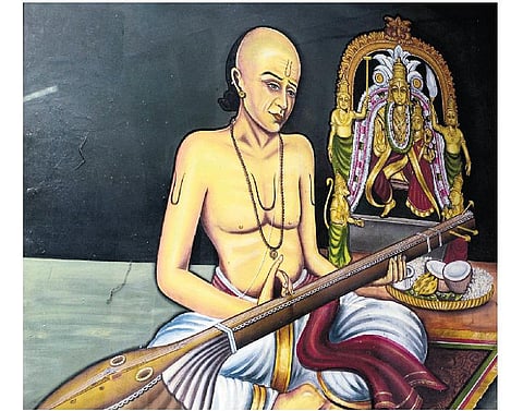 பக்தியை இசையாக  உருவேற்றிய மாமேதை﻿