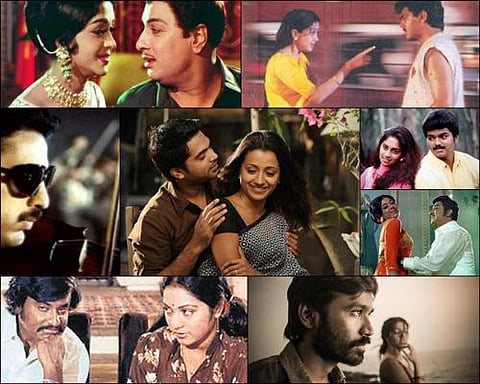 திரையில் ஒளிர்ந்த காதல்