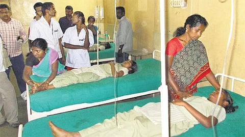 ஷேர் ஆட்டோவுடன் லாரி நேருக்கு நேர் மோதல்: பள்ளி மாணவிகள் இருவர் பலி - மேலும் 3 பேர் கவலைக்கிடம்﻿