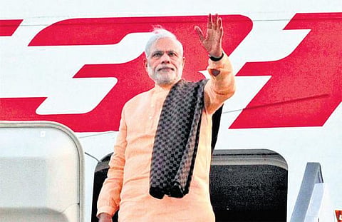 செசல்ஸ், மொரீஷியஸ், இலங்கை நாடுகளில்﻿﻿ பிரதமர் நரேந்திர மோடி 5 நாள் பயணம் தொடக்கம்﻿: கடல்சார் பாதுகாப்பு குறித்து முக்கிய பேச்சுவார்த்தை