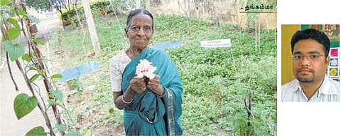 நோய் விரட்டும் மூலிகைத் தோட்டம்: அரசு மருத்துவமனையின் முன்மாதிரி முயற்சி
