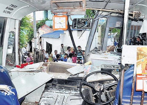 புதுக்கோட்டையில் அரசுப் பேருந்துகள் மோதல்: 29 பேர் காயம்