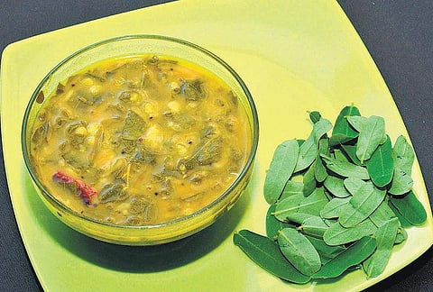 அகத்திக் கீரை சாம்பார்