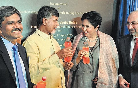 ஆந்திராவில் பெப்சியின் புதிய ஆலை: ரூ. 1,200 கோடி முதலீடு﻿