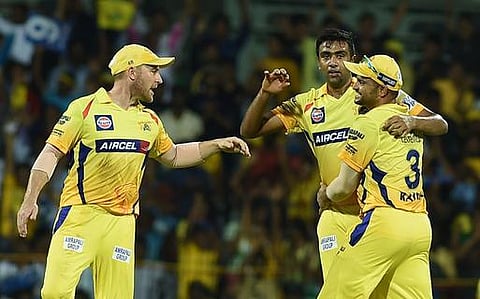 நல்ல பீல்டிங், நல்ல பவுலிங்: சென்னை வீரர்களுக்கு தோனி பாராட்டு