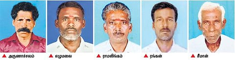 திருவண்ணாமலை அருகே பரிதாபம்﻿: டீ கடைக்குள் அரசுப் பேருந்து புகுந்து 5 பேர் பலி﻿ - பொதுமக்கள் சாலை மறியல்﻿