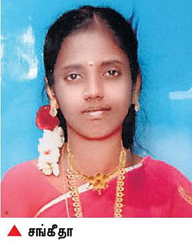 எரித்து கொல்லப்பட்ட 7 பேரில் ஒருவரான﻿ மாணவி சங்கீதா 10-ம் வகுப்பில் தேர்ச்சி