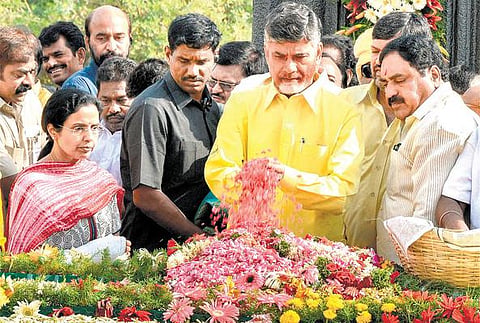 என்.டி.ராமாராவுக்கு ‘பாரத ரத்னா’ விருது வழங்க வேண்டும்﻿: தெலுங்கு தேசம் கட்சி மாநாட்டில் தீர்மானம்﻿﻿