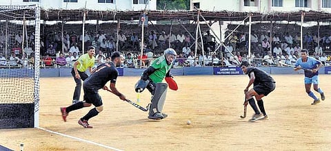 கோவில்பட்டியில் அகில இந்திய ஹாக்கி போட்டி அரையிறுதியில் சென்னை, பெங்களூரு அணிகள்﻿