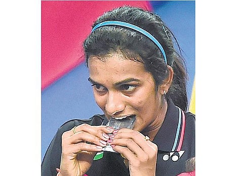 பாட்மிண்டன் தரவரிசை பி.வி.சிந்து சறுக்கல்﻿