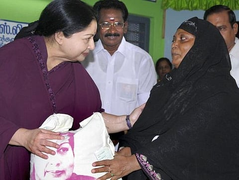 மசூதிகளுக்கு இலவச அரிசித் திட்டம்; ஜெயலலிதாவை பாக்.டிவி சானல் பாராட்டியதாக அதிமுக பெருமிதம்
