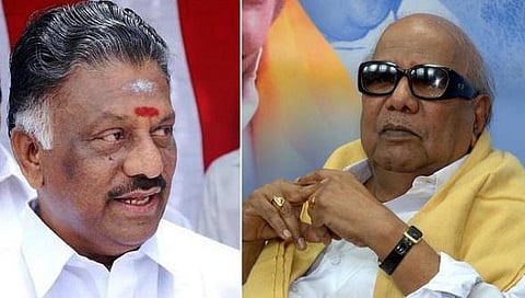 கனிமொழி மீதான ஆனந்தி சசிதரன் குற்றச்சாட்டுக்கு என்ன பதில்?- கருணாநிதிக்கு ஓ.பி.எஸ். கேள்வி
