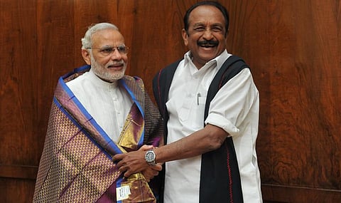 பிரதமர் மோடியுடன் வைகோ சந்திப்பு: 20 தமிழர்கள் கொலை குறித்து சிபிஐ விசாரிக்க கோரிக்கை