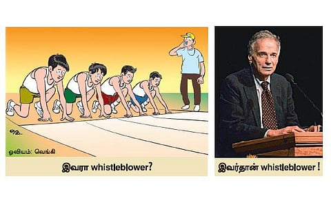 ஆங்கிலம் அறிவோமே 68- விசில் ஊதுபவரா நீங்கள்?﻿