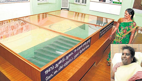 சென்னை கோட்டையில் ஏற்றப்பட்ட முதல் தேசியக் கொடியை பழமை மாறாமல் பாதுகாக்க நடவடிக்கை﻿