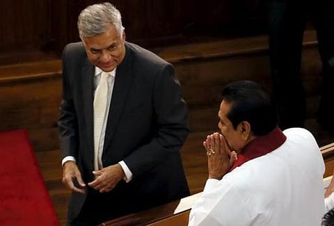 இலங்கை பிரதமராக ரணில் விக்ரமசிங்கே பதவியேற்றார்