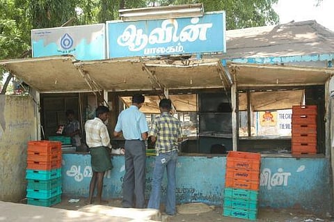 விருகம்பாக்கம், கிண்டி உட்பட 10 இடங்களில் நவீன ஆவின் பாலகங்கள்﻿