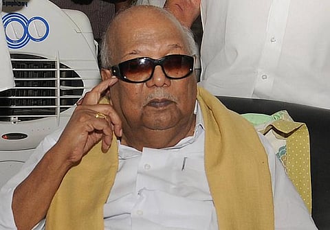வண்டலூர் பேருந்து நிலைய திட்டம் தாமதம்﻿: தமிழக அமைச்சர் கூறும் காரணம் ஏற்புடையதாக இல்லை﻿ - திமுக தலைவர் கருணாநிதி கருத்து﻿