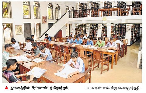 100 ஆண்டு பழமையான அமெரிக்கன் கல்லூரி நூலகம்﻿: 2016-ம் ஆண்டில் பிரம்மாண்ட விழா நடத்த ஏற்பாடு﻿