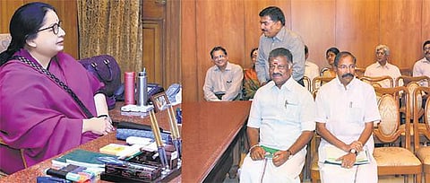 உலக முதலீட்டாளர்கள் மாநாடு﻿: அமைச்சர்கள், அதிகாரிகளுடன் முதல்வர் ஆலோசனை﻿﻿﻿﻿