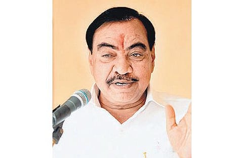 தனித்து போட்டியிட்டு ஆட்சியைப் பிடிக்க முடியும் என﻿ நான் உறுதி கூறியதால்தான் சிவசேனா கூட்டணியை பாஜக முறித்தது﻿: மகாராஷ்டிர அமைச்சர் ஏக்நாத் காட்சே தகவல்﻿