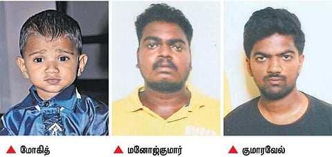 ஆவடி அருகே கடத்தப்பட்ட﻿ ஆண் குழந்தை ஆந்திராவில் மீட்பு: நாடகமாடிய 2 இன்ஜினியர்கள் கைது﻿