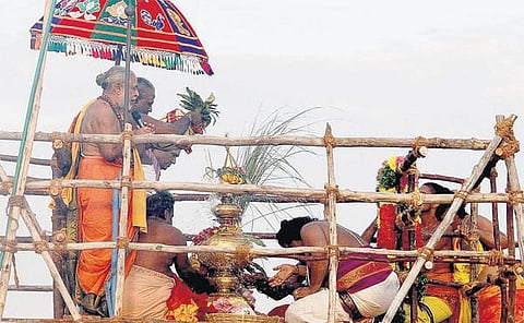 சுவாமிமலை முருகன் கோயில் கும்பாபிஷேகம்﻿