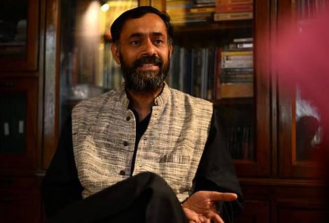 போராட்டம் நடத்தாமல் அரசியல் நடத்த முடியாது!- யோகேந்திர யாதவ் பேட்டி﻿﻿