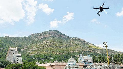அண்ணாமலையார் கோயிலில்﻿ அனைத்து பவுர்ணமி நாட்களிலும் ஆளில்லா விமான கண்காணிப்பு﻿