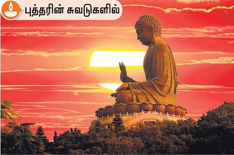 புத்தரின் சுவடுகளில்  - முழுமையான அறிவு மற்றும் கருணை﻿