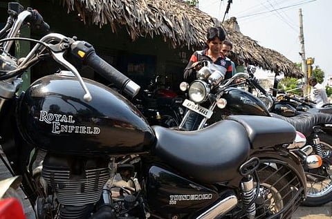 ராயல் என்பீல்டு விற்பனை 73% வளர்ச்சி﻿