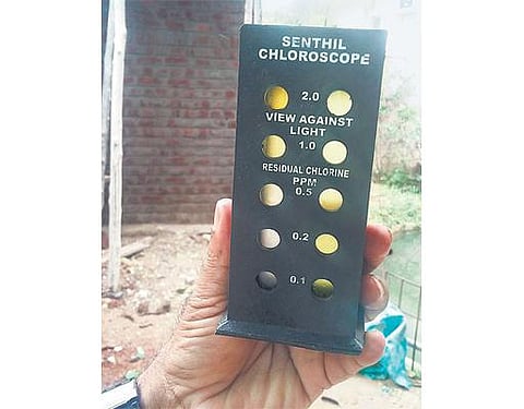 தமிழகத்தில் தொடர் மழை எதிரொலி﻿: குடிநீரில் குளோரின் அளவு அதிகரிப்பு﻿ - உள்ளாட்சிகளுக்கு சுகாதாரத்துறை அறிவுறுத்தல்﻿