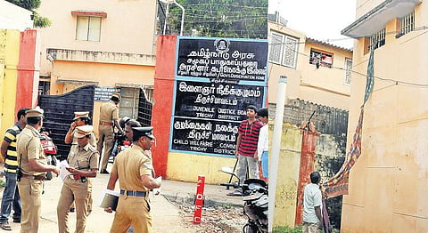 ஜன்னல் கம்பிகளை அறுத்து﻿ திருச்சி கூர்நோக்கு இல்லத்தில் இருந்து 12 சிறுவர்கள் தப்பினர்﻿