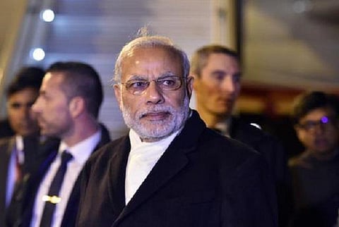 டெல்லி திரும்புகிறார் பிரதமர் மோடி