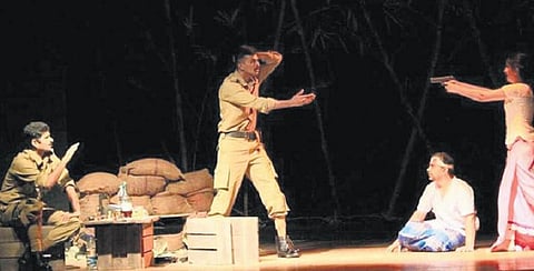 மேடையில் உயிர்பெறும் வன்முறை﻿